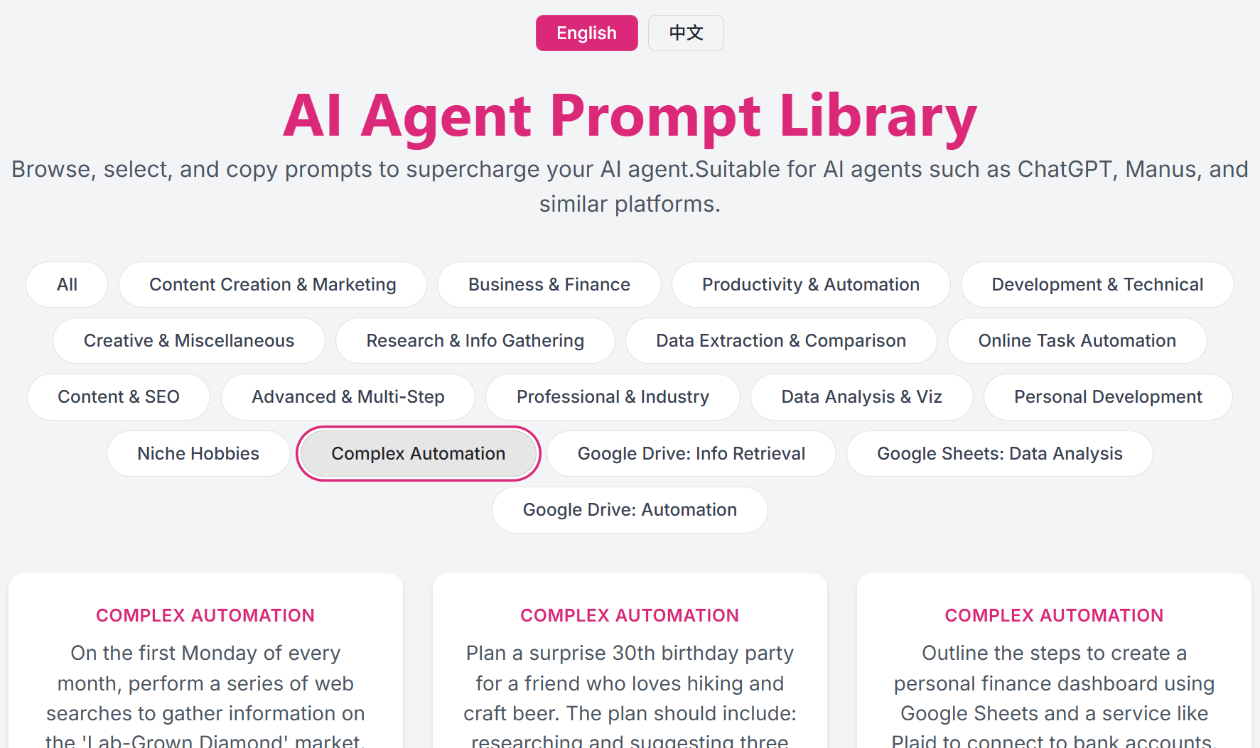 AI Agent Prompts Library: Make Your AI Assistant Smarter